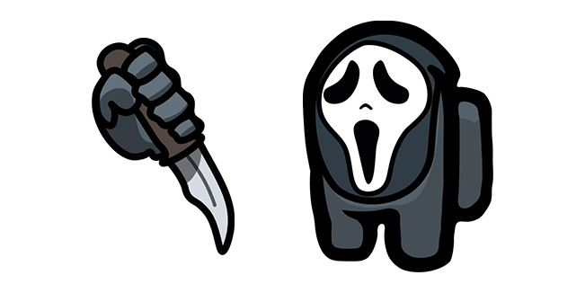 Among Us Scream Skin Cursor