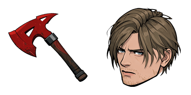 Resident Evil Leon Kennedy & Axe Cursor