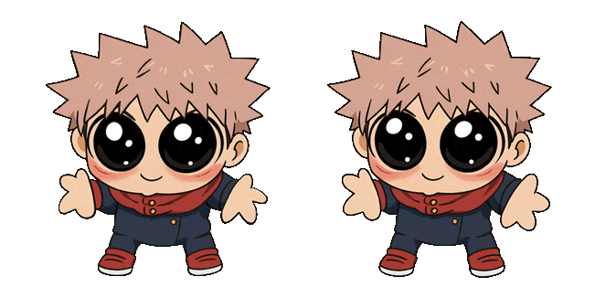 Chibi Yuji Itadori Animated Cursor