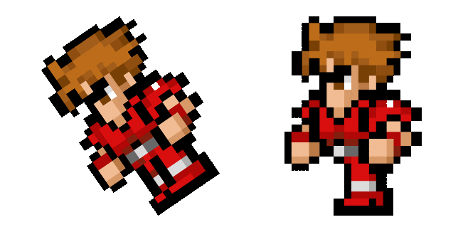 Final Fantasy Pixel Remaster Warrior Animated Cursor