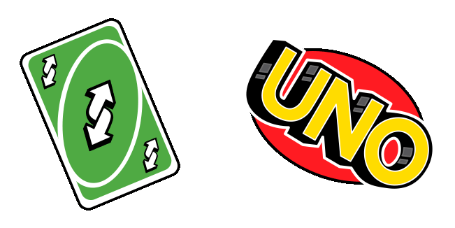 UNO Logo & Reverse Card Animated Cursor