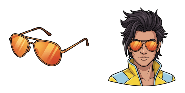 Dead as Disco Charlie & Sunglasses Cursor