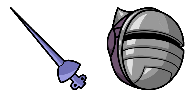Castle Crashers Fencer & Foil Animated Cursor