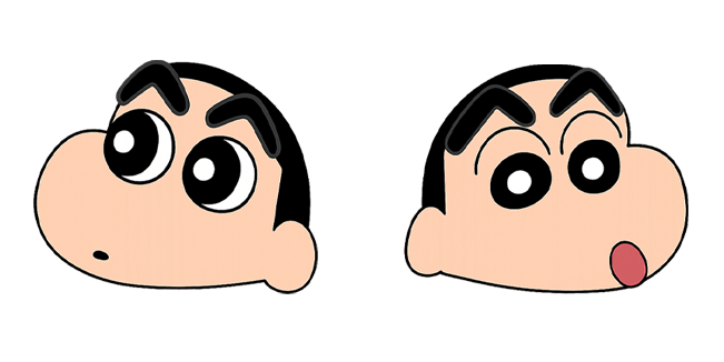Crayon Shin-Chan Shinnosuke Nohara Funny Face Cursor