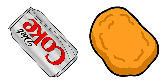 Diet Coke & Chicken Nuggets Cursor