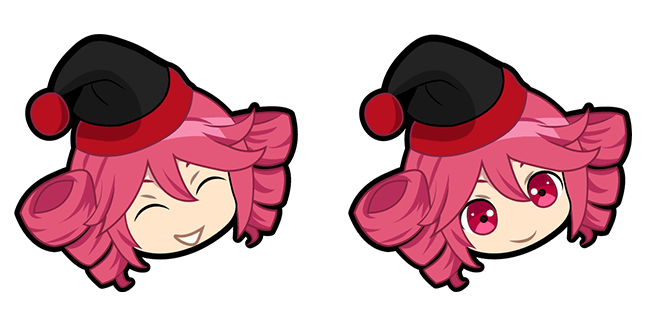 Kasane Teto in Christmas Hat Cursor