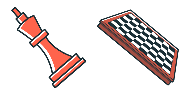 Chess Desk & Queen Cursor