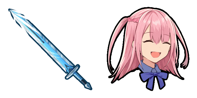 Hell Mode Krena & Sword Animated Cursor