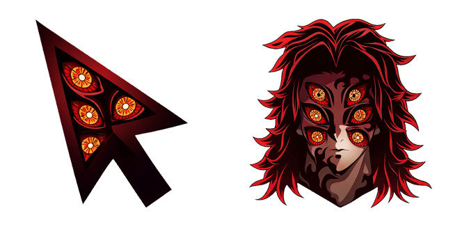 Demon Slayer Kokushibo & Arrow Cursor