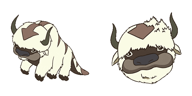 Avatar Appa Animated Cursor
