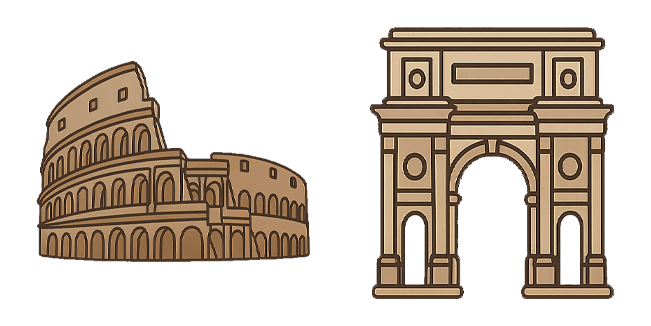 Colosseum & Arc de Triomphe Cursor