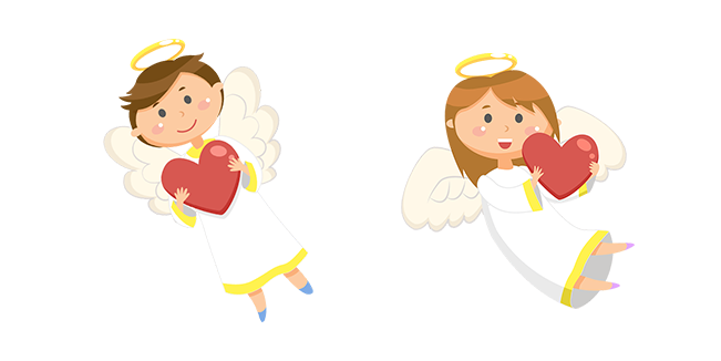 Angels With Hearts Cursor