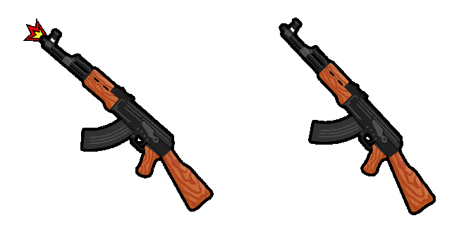 Ak-47 Shoots Animated Cursor