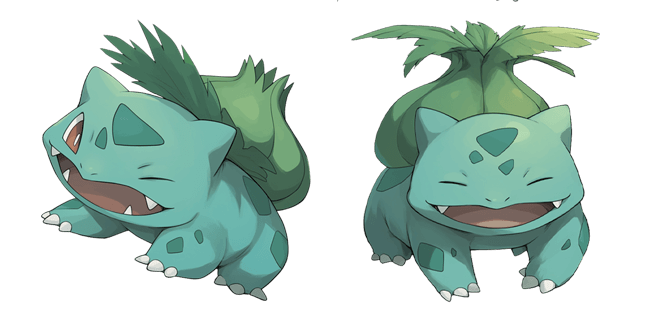 Pokemon Happy Bulbasaur Cursor