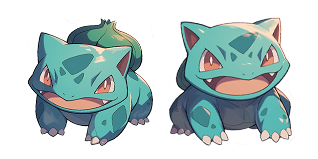 Pokemon Cool Bulbasaur Cursor