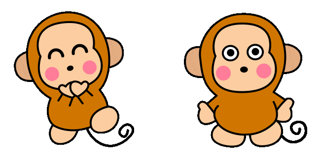 Sanrio Monkichi Animated Cursor