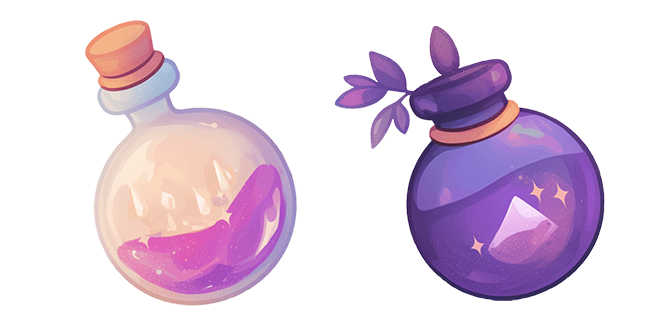Magic Potions Flasks Cursor