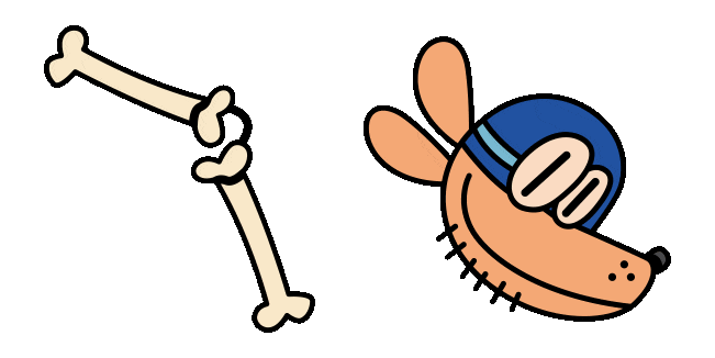 Dog Man Superhero Animated Cursor