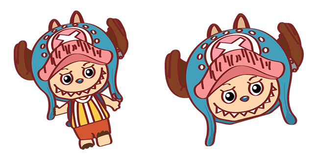 One Piece Tony Tony Chopper x Labubu Cursor