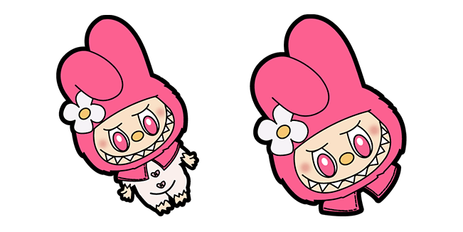 Sanrio My Melody x Labubu Cursor