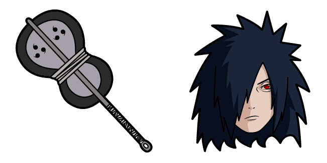 Naruto Madara Uchiha & Gunbai Cursor