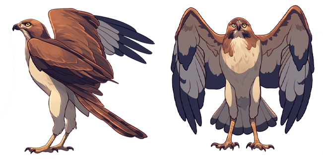 Beautiful Hawk Cursor