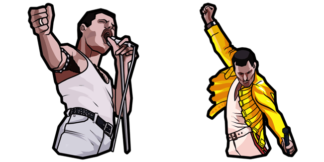 Queen Freddie Mercury Cursor