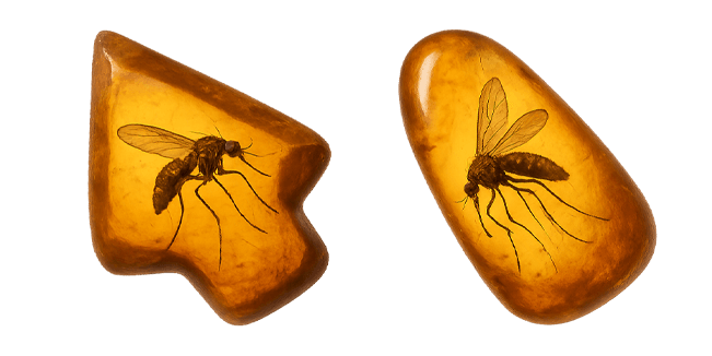 Prehistoric Mosquito Amber Cursor