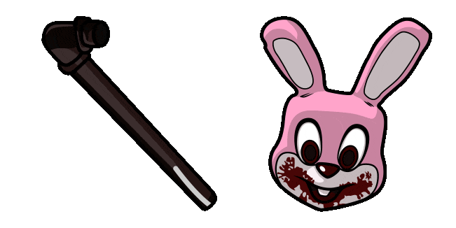 Silent Hill Robbie the Rabbit & Pipe Animated Cursor