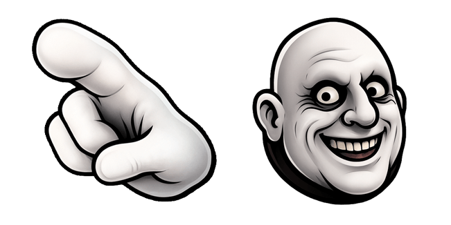 Uncle Fester Addams Family Cursor