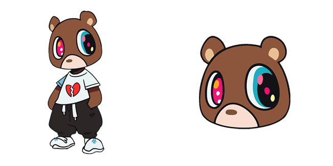 Kanye West Dropout Bear Cursor