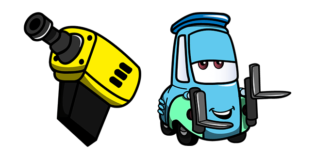 Cars Guido & Screwdriver Cursor