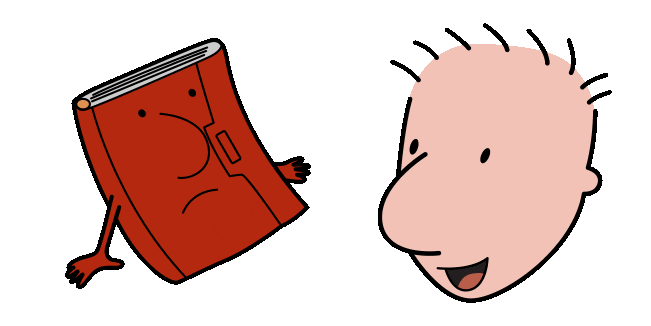 Doug Funnie & Journal Animated Cursor