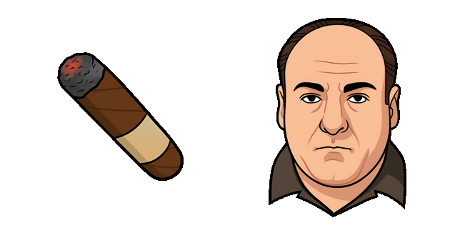 The Sopranos Tony & Cigar Animted Cursor