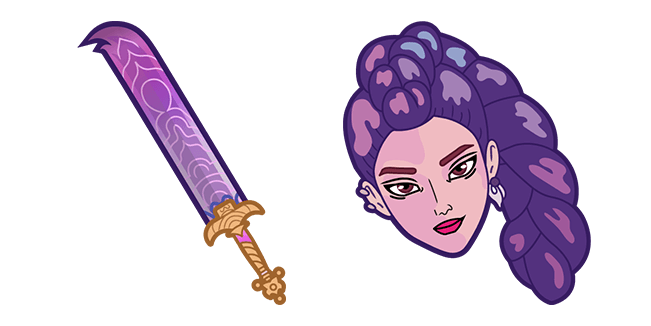 Kpop Demon Hunters Rumi & Sword Cursor
