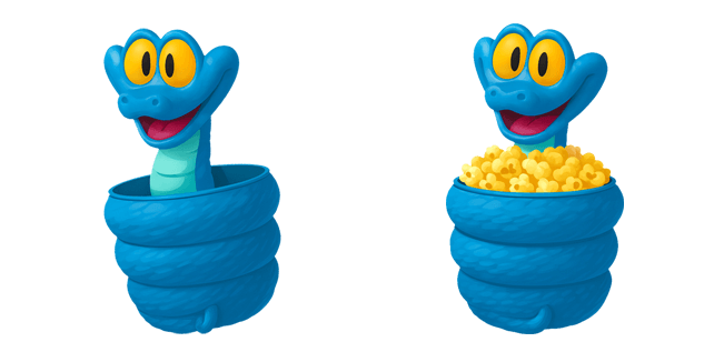 Zootopia 2 Gary De'Snake Popcorn Bucket Cursor