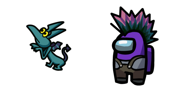 Among Us Punk Skin & Panic Imp Pet Cursor