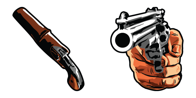 RDR2 Revolver & Holster Cursor