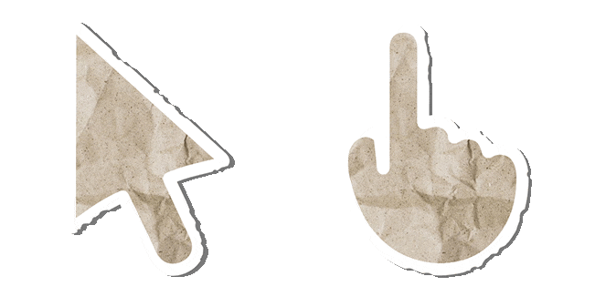 Kraft Paper Texture Animated Cursor