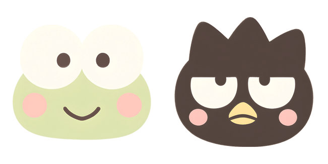 Sanrio Keroppi & Badtz-Maru Cursor
