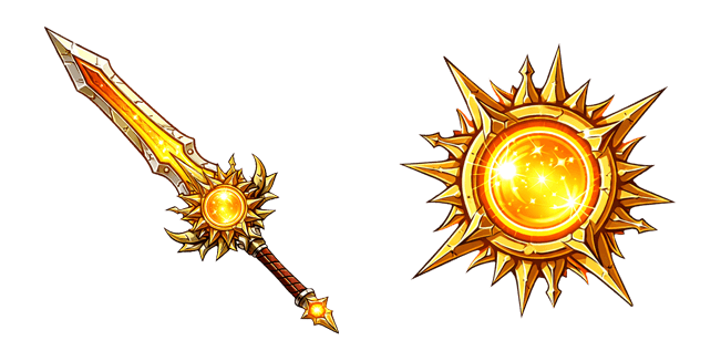Solar Sword & Sunburst Cursor