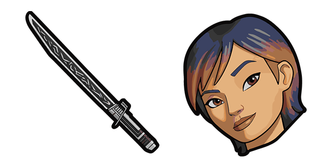 Star Wars Sabine Wren & Darksaber Cursor