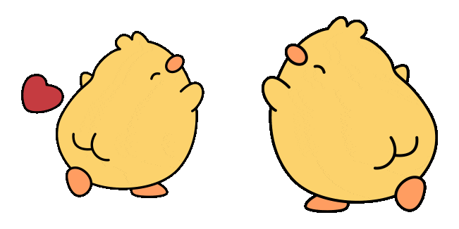 Cute Duck Dance Animated Cursor