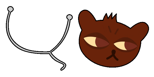 Night in the Woods Selmers & Wired Headphones Animated Cursor