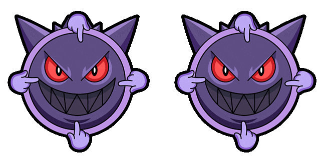 Gengar Crosshair Animated Cursor