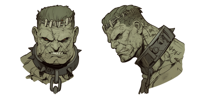 Cool Frankensteins Monster Cursor