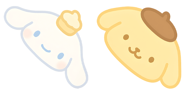 Sanrio Foodie Cinnamoroll & Pompompurin Cursor
