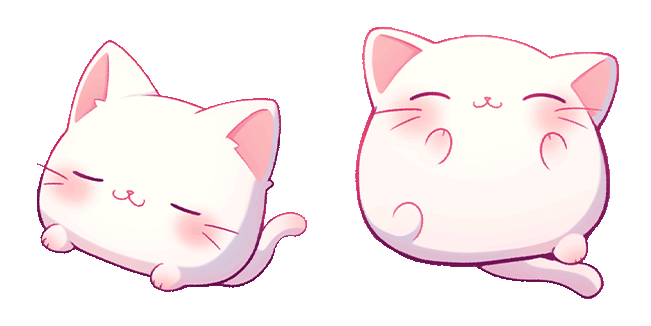 Adorable Kawaii Cat Animated Cursor