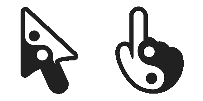Yin and Yang Animated Cursor