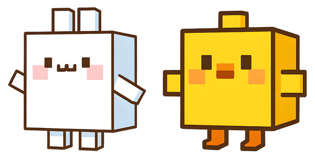 Minecraft Molang and Piu Piu Cursor
